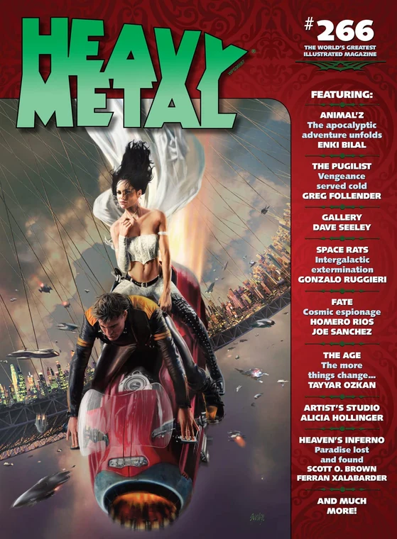 Heavy Metal #266 cover