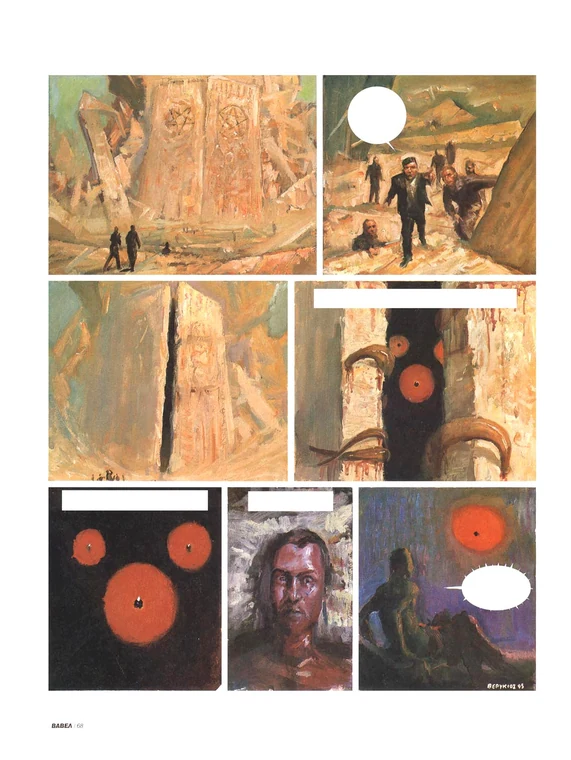 Selected comic page